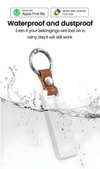 White Keychain
